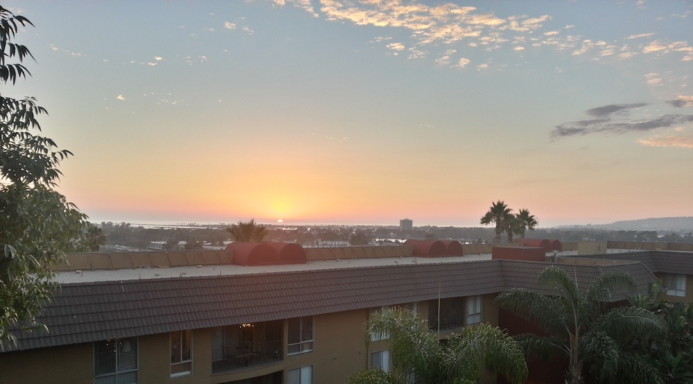 The Sunset from My Apartment The Sunset from My Apartment